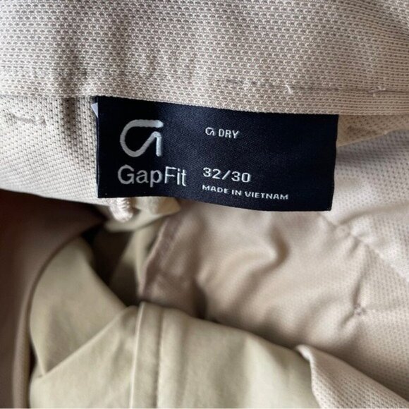 Gap performance stretch khakis Men's Tan Pants Size 32X30 - Picture 10 of 12